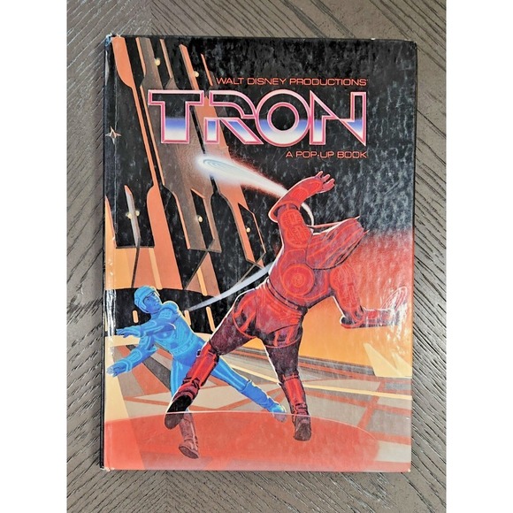 Walt Disney Production Tron A Pop‎ - Up Book